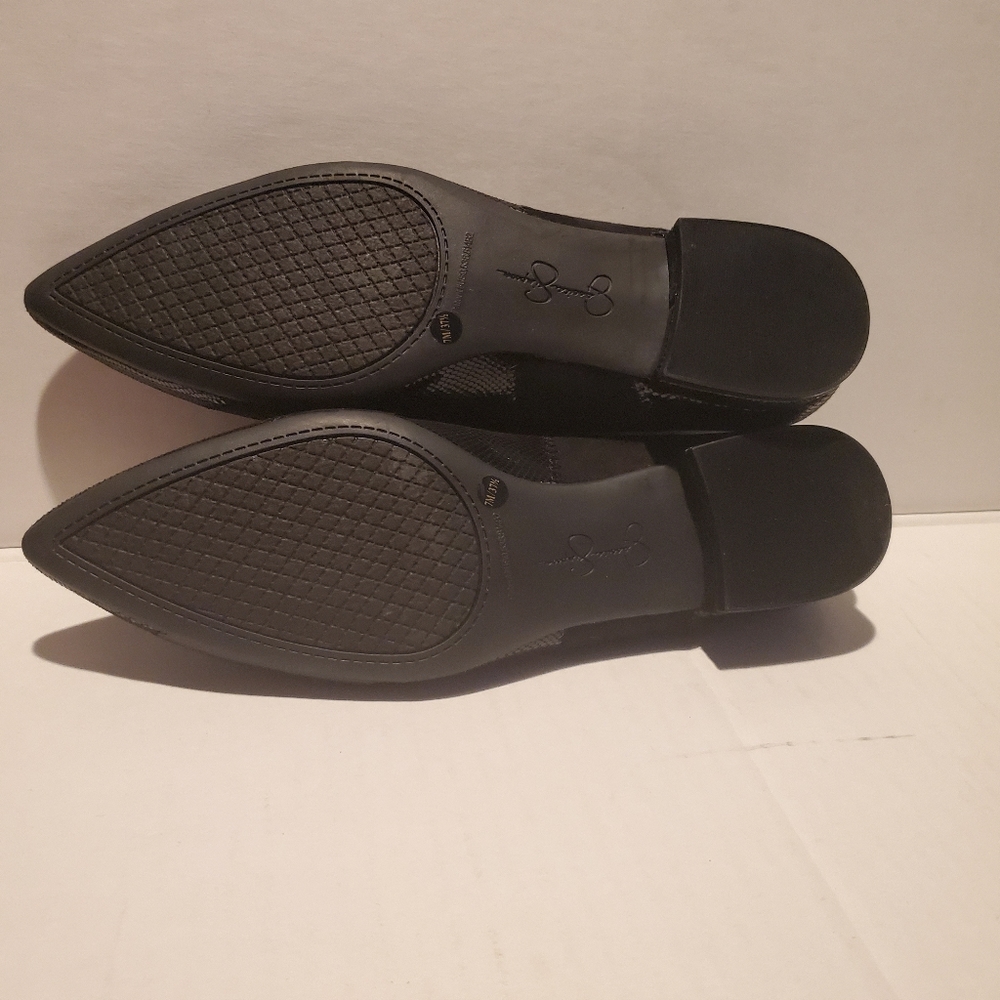 Jessica Simpson Black Lamara Patchwork Flats 7 - image 7